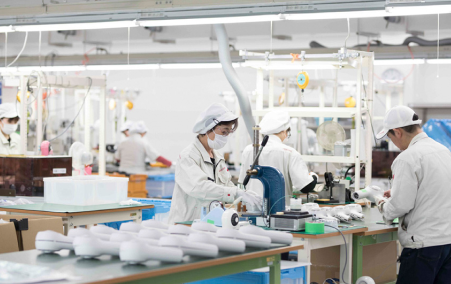 テスコム電機 松本工場の製造現場